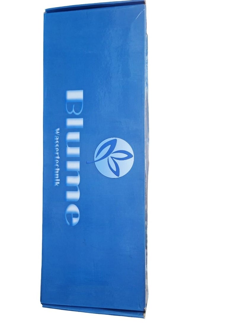 بلومي طقم ملحقات الحمام بما في ذلك شريط منشفة حلقة منشفة حامل قلاب حامل صحن الصابون حامل خطاف رداء حامل ورق مادة نحاسية مطلية بالكروم. - Image 4