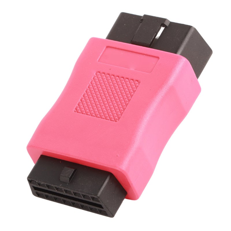 OBD2 Male to Female Adapter 16 Pin Universal Full Pin Extension Cable - High Strength Design Portable OBDII Diagnostic Connector for GPS Scanner Code Reader - Image 1