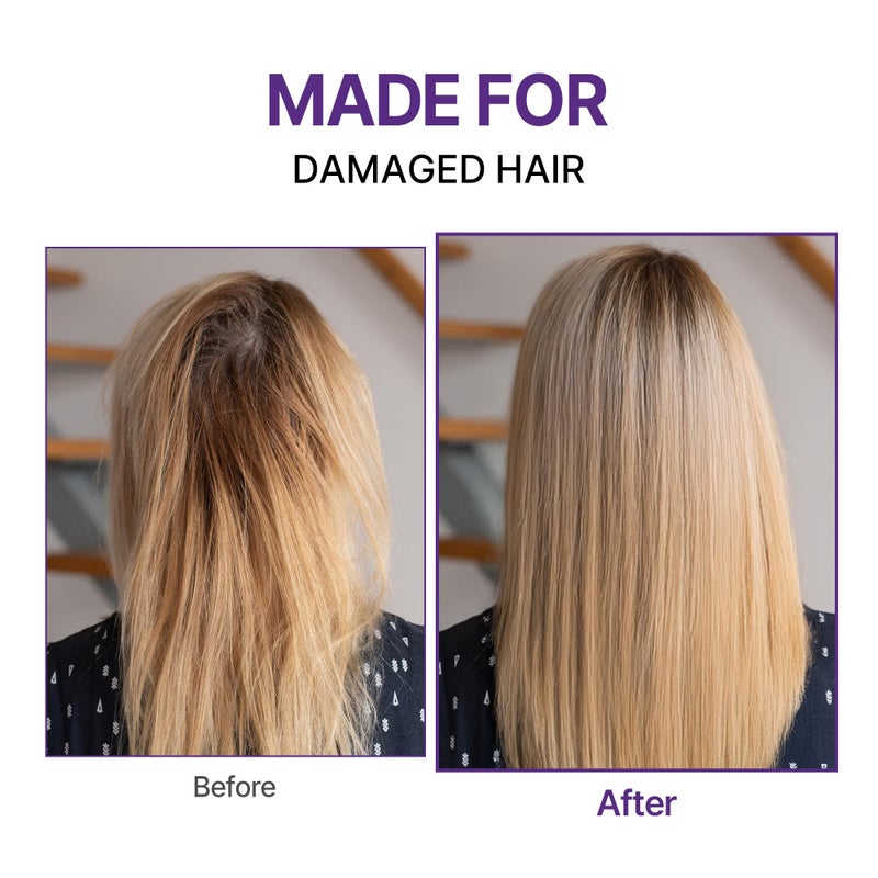 KUNDAL Damage Repair Hair Serum with Macadamia seed oil | Nourishing Intense Repair hair serum for Dry & Frizzy Hair | Lightweight Oil Blend | White Musk Scent, 3.38 fl oz (100ml) Stocking Stuffers - Image 3