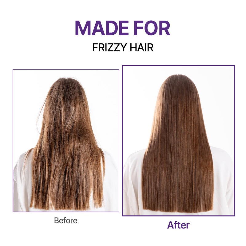 KUNDAL Damage Repair Hair Serum with Macadamia seed oil | Nourishing Intense Repair hair serum for Dry & Frizzy Hair | Lightweight Oil Blend | White Musk Scent, 3.38 fl oz (100ml) Stocking Stuffers - Image 2