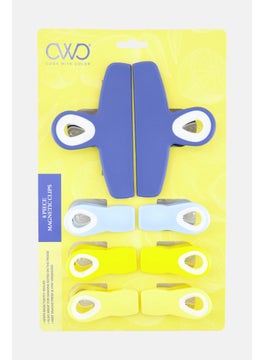 COOK WITH COLOR 8 Piece Magnetic Clips, Slate Blue  - Image 2