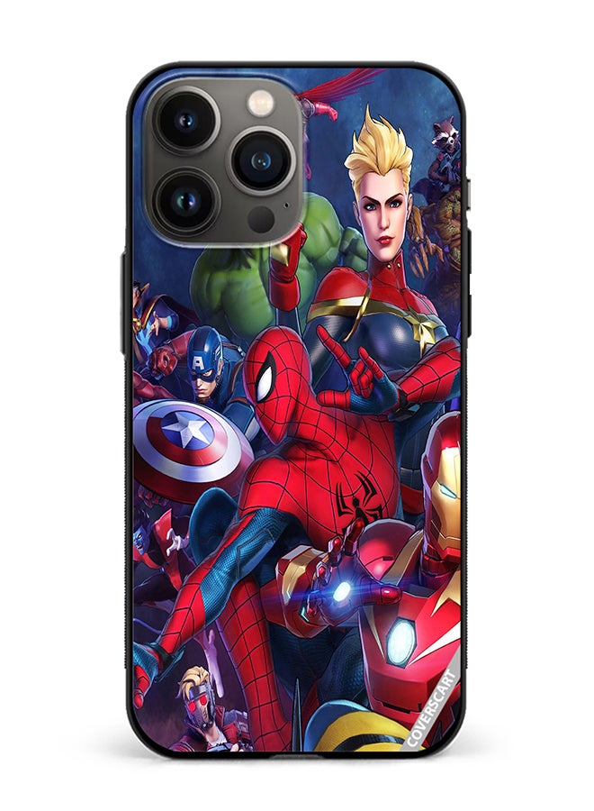 COVERSCART Protective Case Cover For Apple iPhone 13 Pro Max Marvels Design Multicolour