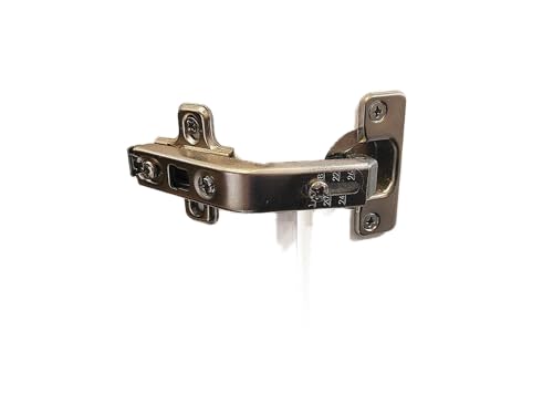 Elysian 1 Piece Lazy Susan Hinge Face Frame Plate for Floded Door, Kitchen Cabinet Corner Door Hinges Metal Lasy Susan Cabinet Corner Hardware Cabinet Door Hinges Corner Cabinet Replacement 135 Degree Open - Image 1