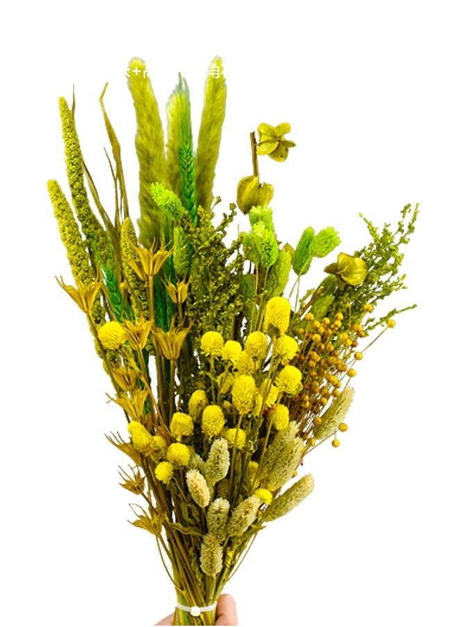 ZCM-HAPPY Dried flower bouquet living room decoration ornaments real flowers natural gift 