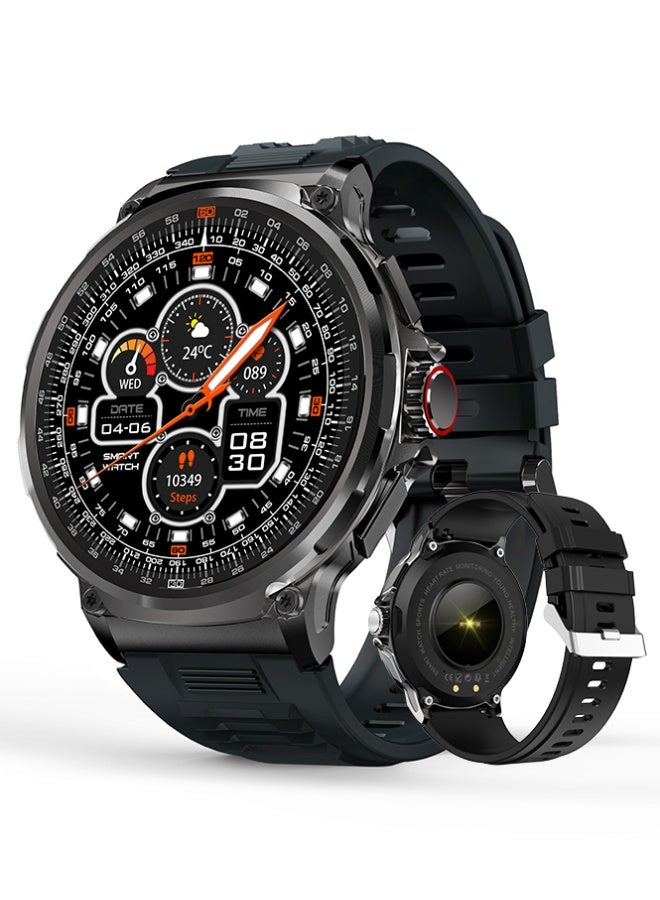 RollsTimi  Men's Smart Bluetooth Sports Watch – 1.85" Full Touch Screen, All-Day Activity Tracking, Call Function, Long Battery Life, RT V69 Smartwatch - Image 1