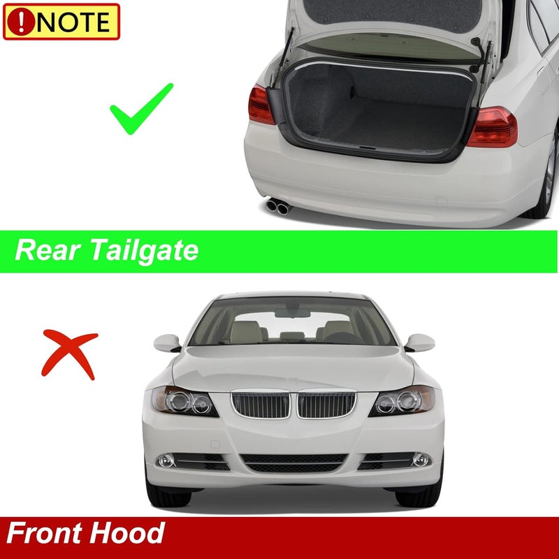 YHTAUTO Trunk Lift Support Struts for BMW E90 Series - Image 2