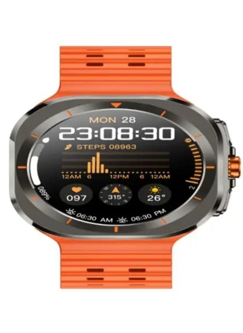 ZUBIX - ZUBIX ZX-ULTRA Smart Watch 7 – Your Ultimate Smart Companion for Fitness and Everyday Life Stay connected, track your fitness, and monitor your health seamlessly with the ZUBIX ZX-ULTRA Smart Watch 7, equipped with a heart rate sensor, sleep tracker, call notifications, and a stylish, comfortable strap. - Image 1