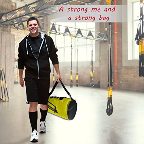 Jager_Smith Jager-Smith GB 700 Multipurpose Gym Bag with Shoe Compartment (Lime) - Image 5