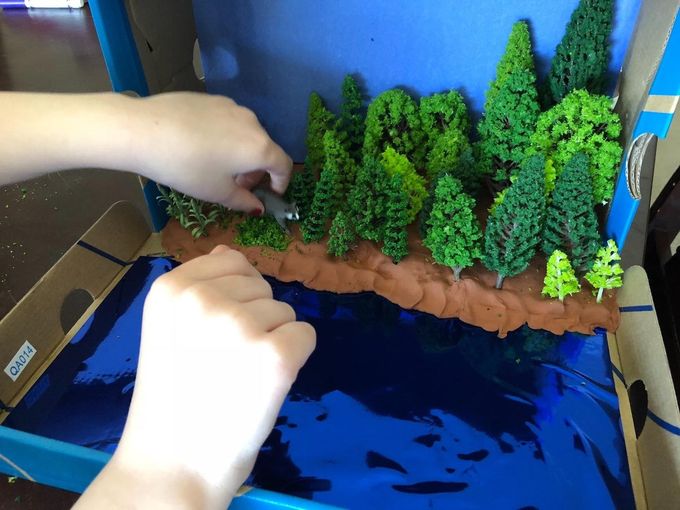OrgMemory 36pcs Mixed Model Trees, 1.5-6 inch(4-16 cm), Diorama Supplies, Model Grass, Miniature Trees for Projects with No Bases - Image 3