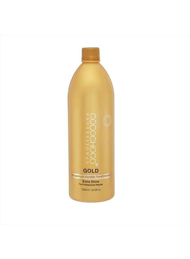 Cocochoco Professional Gold Premium Keratin Hair Treatment, 1000 ml - Image 1