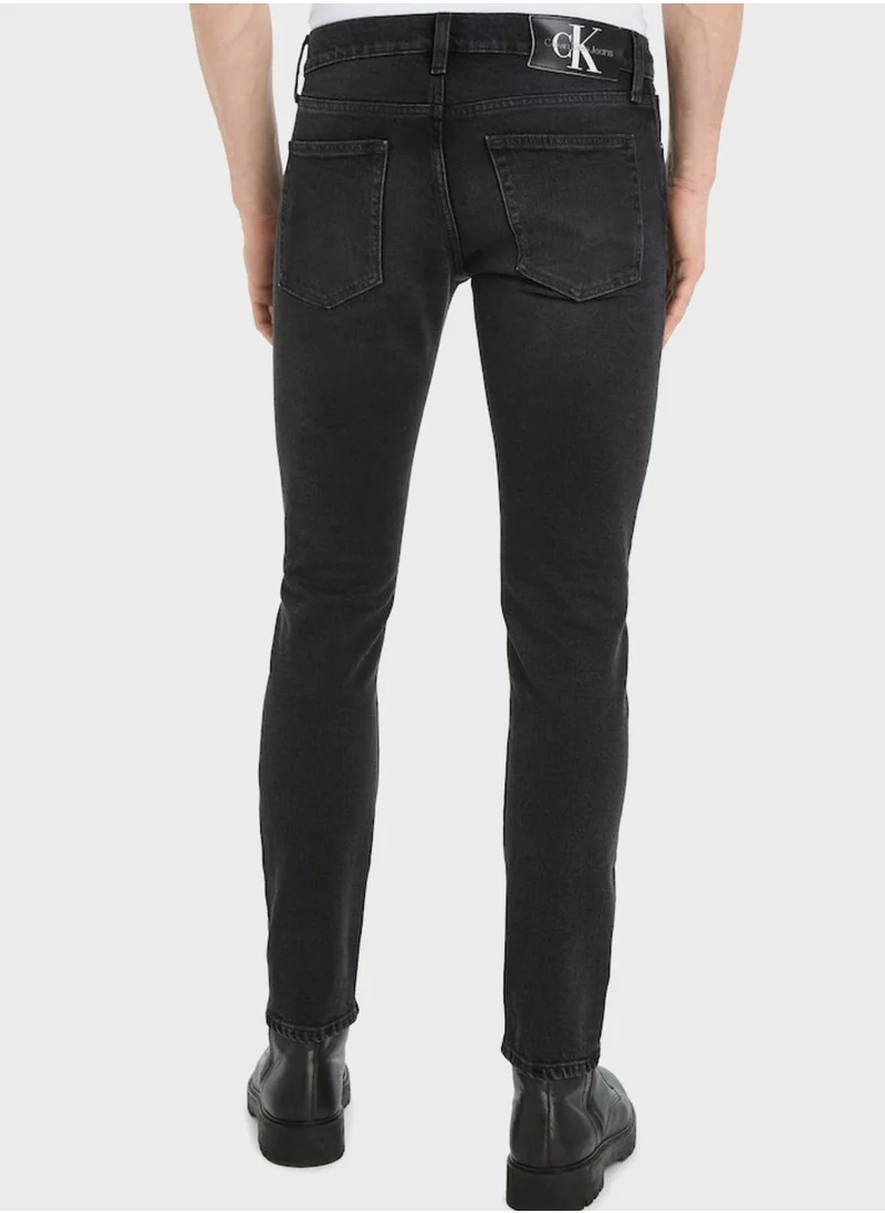 Calvin Klein Jeans Mid Wash Slim Fit Jeans