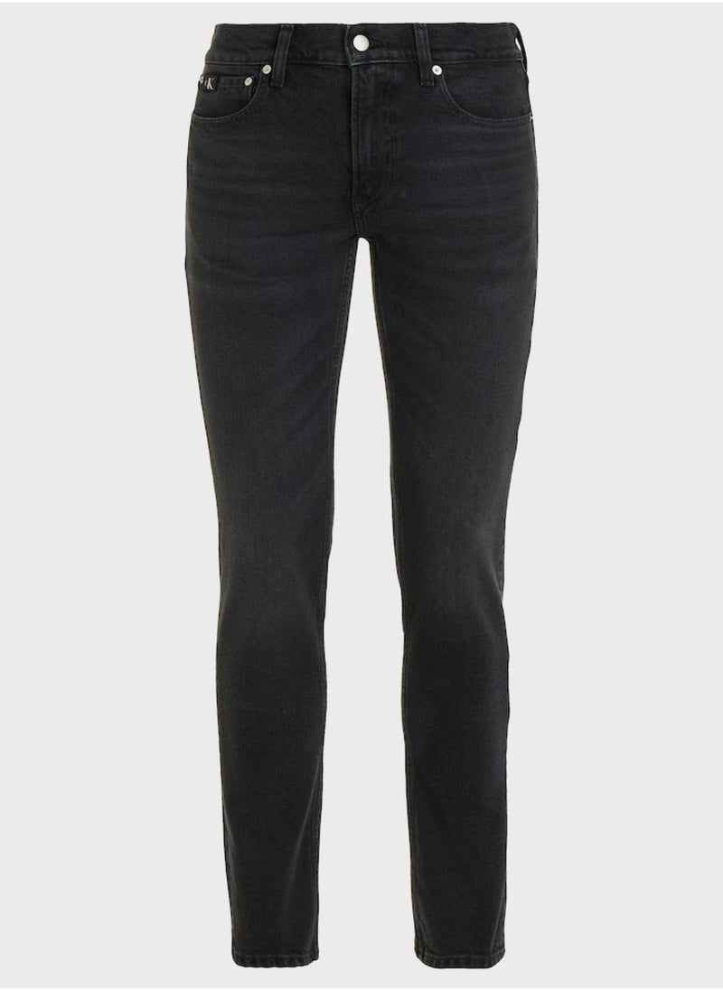Calvin Klein Jeans - Mid Wash Slim Fit Jeans - Image 1