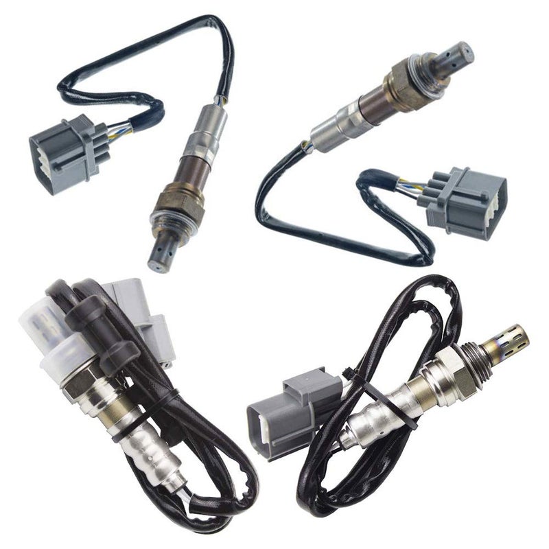 higherbro 4x Oxygen O2 Sensor for 2003 2004 2005 2006 Acura MDX 35L 20052006 Honda Odyssey 35L Upstream Downstream