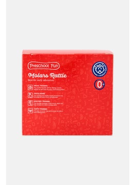 Preschool Fun Manhattan Ball Belt Fruit Gum Molars Rattle  - Image 3