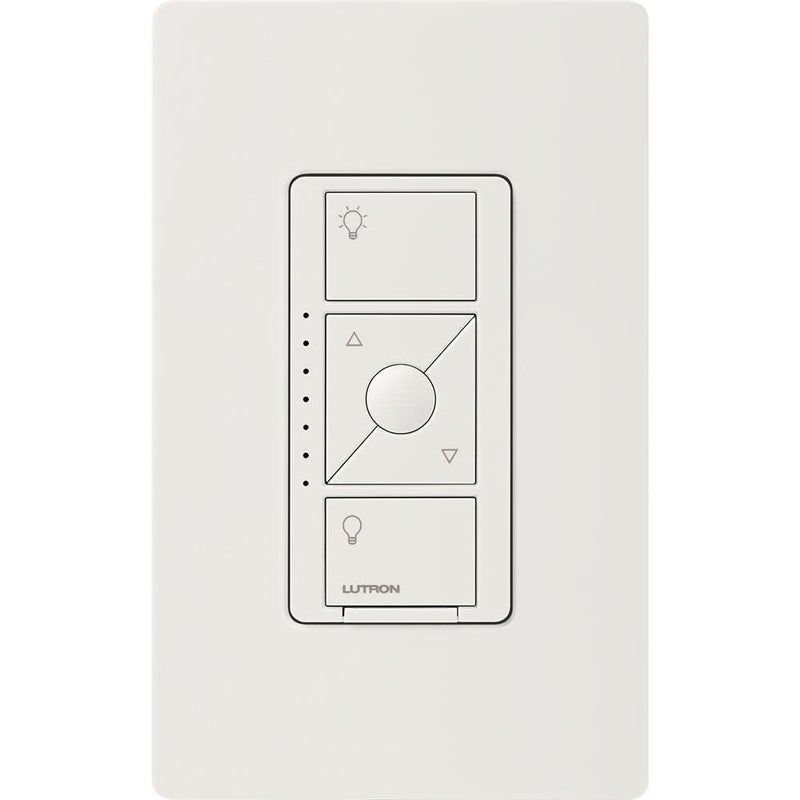 Lutron Caseta Original Smart Dimmer Switch ELV+ (Lutron Hub Required), 250W LED, Single-Pole/3-Way, Neutral Required, PD-5NE-WH, White - Image 2