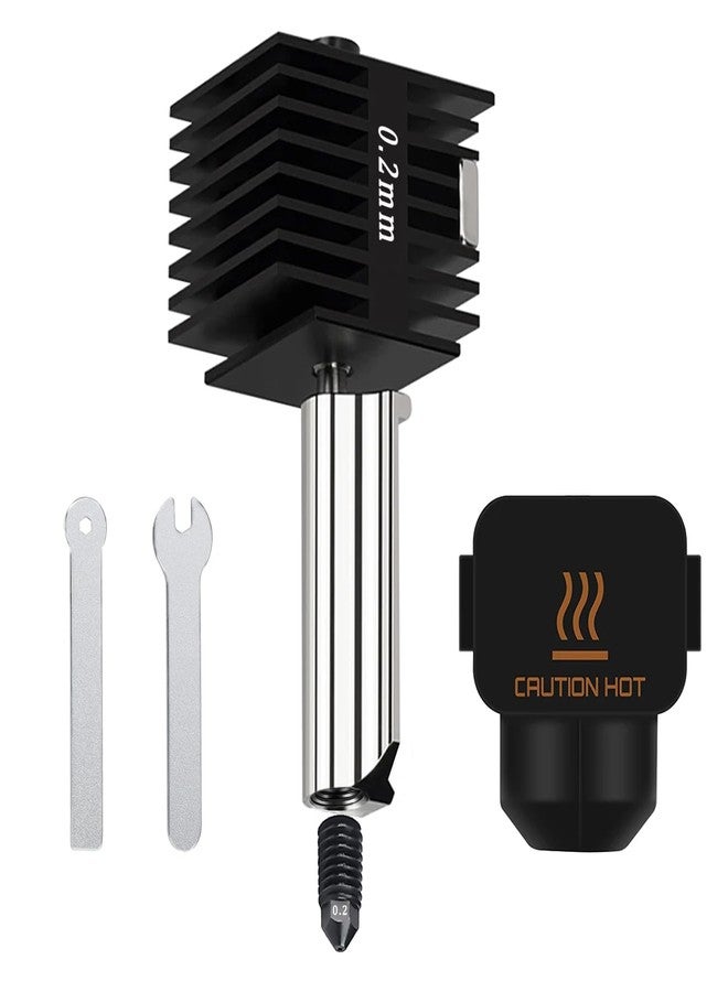رأس طباعة HIKUDIY 0.2mm Bambu Lab A1/A1 Mini Hotend، قطع غيار طابعة ثلاثية الأبعاد لطابعة Bambu Lab A1/A1 Mini ثلاثية الأبعاد - Image 1