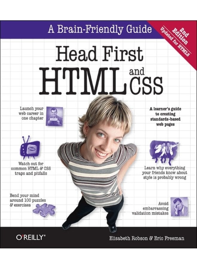 Head First HTML and CSS - Paperback
