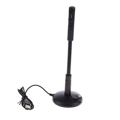 LipiWorld® USB Desktop Stand Microphone Portable Studio Speech Mic for Laptop PC Skype(Desktop Stand Mic) - Image 2