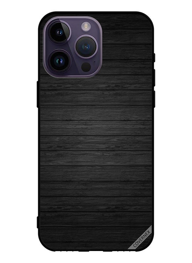 Covernex Protective Case Cover For Apple iPhone 14 Pro Max Dark Wooden Pattern - Image 1