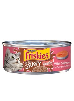 Purina Friskies Extra Gravy Chunky With Salmon in Savory Gravy Adult Cat Wet Food 156 g - pzsku/Z4757E0BC5E5543BAFD86Z/45/_/1740907444/b60990b0-df91-4f87-9946-6272807f4e9f