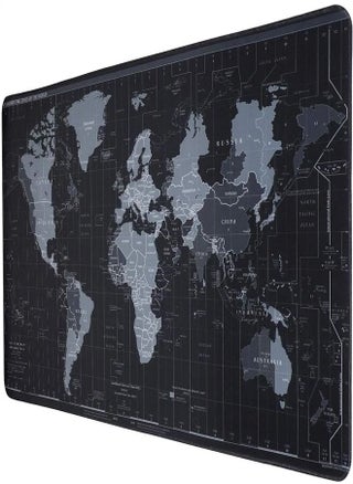World Map Design PC Mouse And Keyboard Rubber Pad With Stitched Edges 80x30CM Works Great with all Mouse Sensor - pzsku/Z4757E5EB69611ADAA99FZ/45/_/1709627292/0822bcfd-58fa-4264-80be-cdeba3958c07