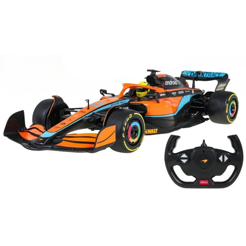 Rastar - Mclaren F1 MCL36 1/12 Diecast Model with Remote Control - Orange - 99860 - Image 1