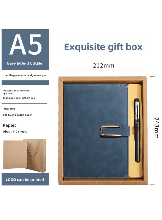 chengchuang Creative A5 Notepad Set B5 Buckle Diary Book Customized Business Notebook Customized Printable Logo - Image 1