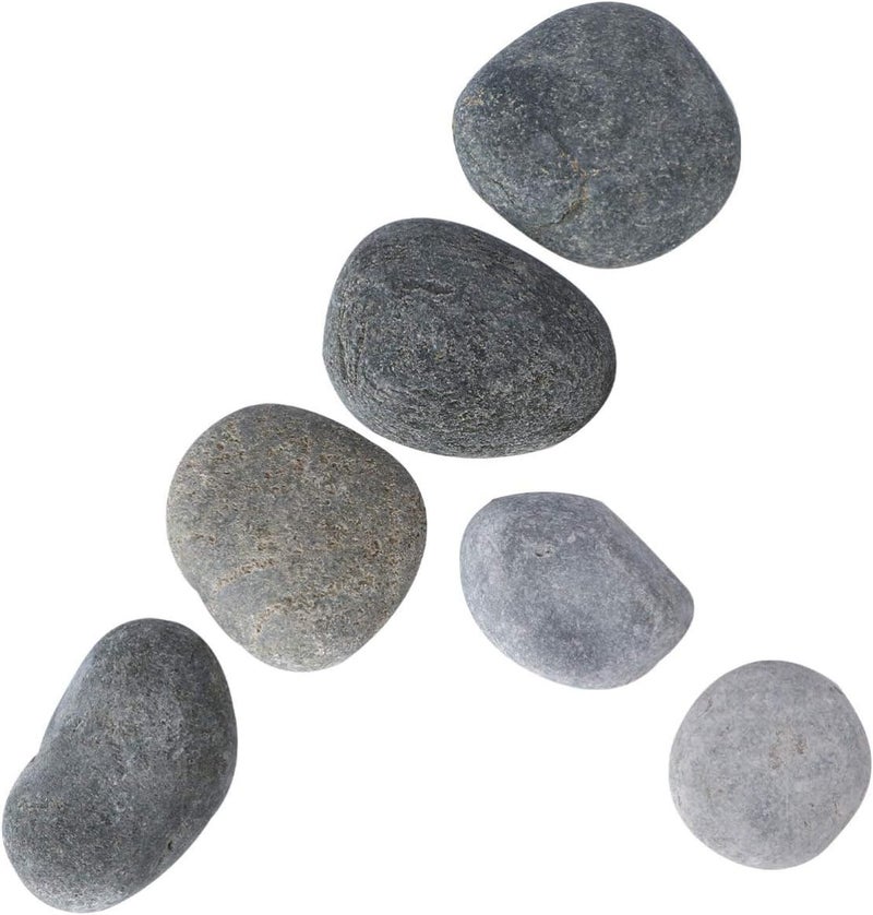 comfrt 8PCS Painting Rocks Childrens Drawing Painted Rocks Stones Cartoon Creative Stones Hand-Painted DIY Polishing Pebbles - 1-3cm (Mixed Color) - Image 1