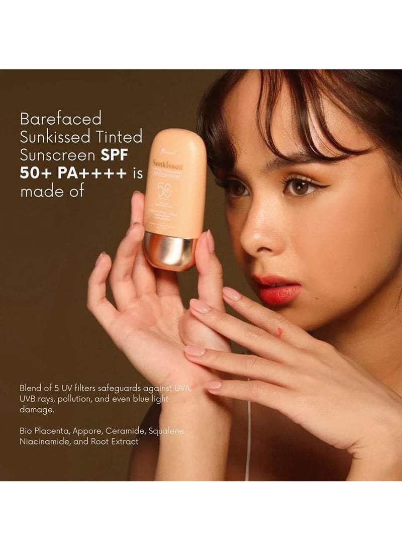 Bare Face - Sunkissed - Tinted Sunscreen SPF 50 PA++++, 50g - Image 1