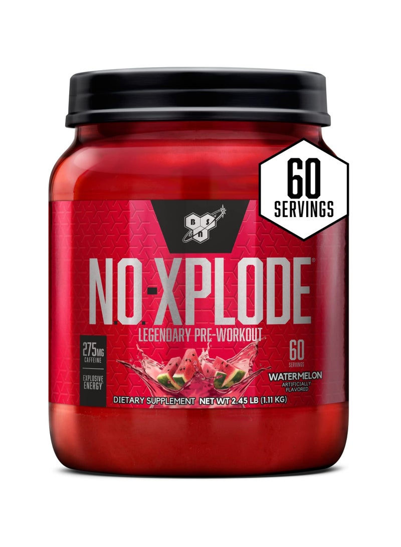 BSN N.O.-Xplode Legendary Pre-Workout Watermelon 60 وجبة - Image 1