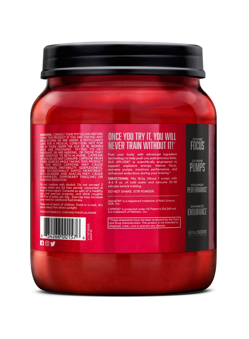 BSN N.O.-Xplode Legendary Pre-Workout Watermelon 60 وجبة - Image 5