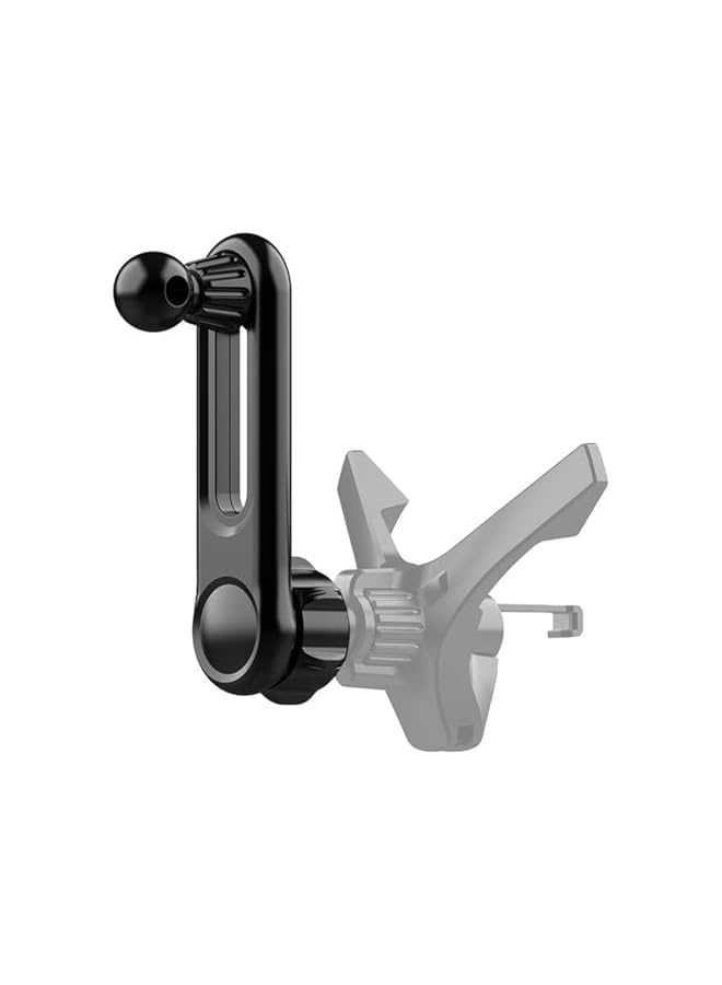 S-TOP 2 Pack Car Magnetic Phone Holder, Extension Arm Adapter with 17mm Ball Head Joint Socket, for MagSafe Car Mount Charger, Magnetic Car Mount Phone Stand - Image 2