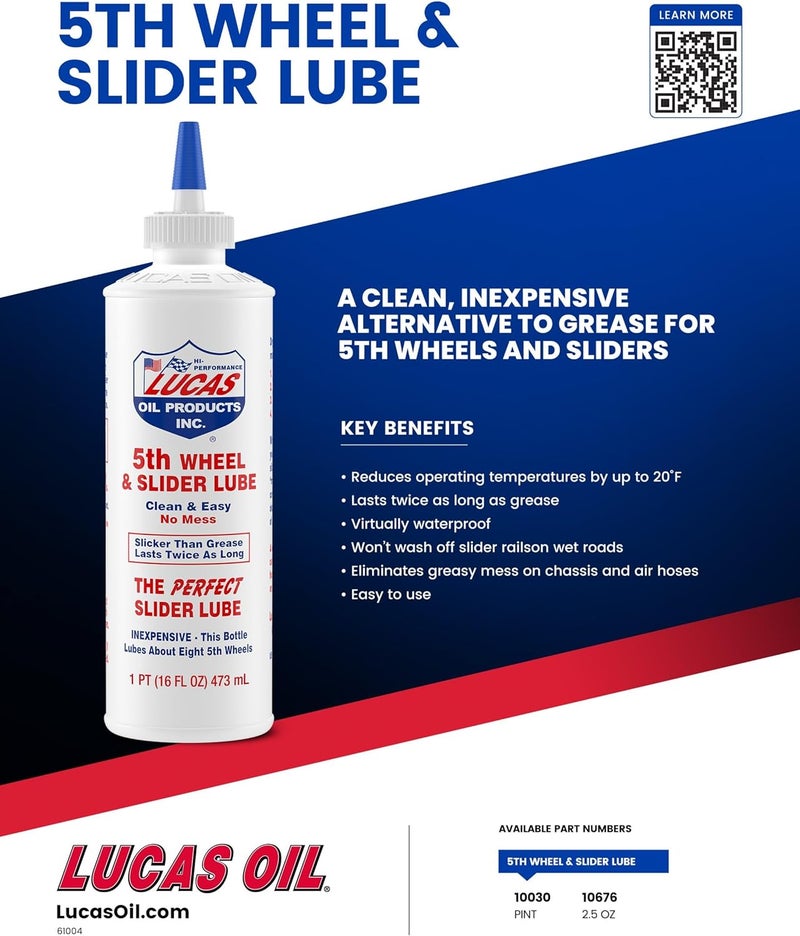 Lucas Oil 5th Wheel & Slider Lube - 16 oz - Image 2