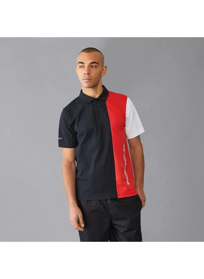 PORSCHE FW MENS STRIPE POLO