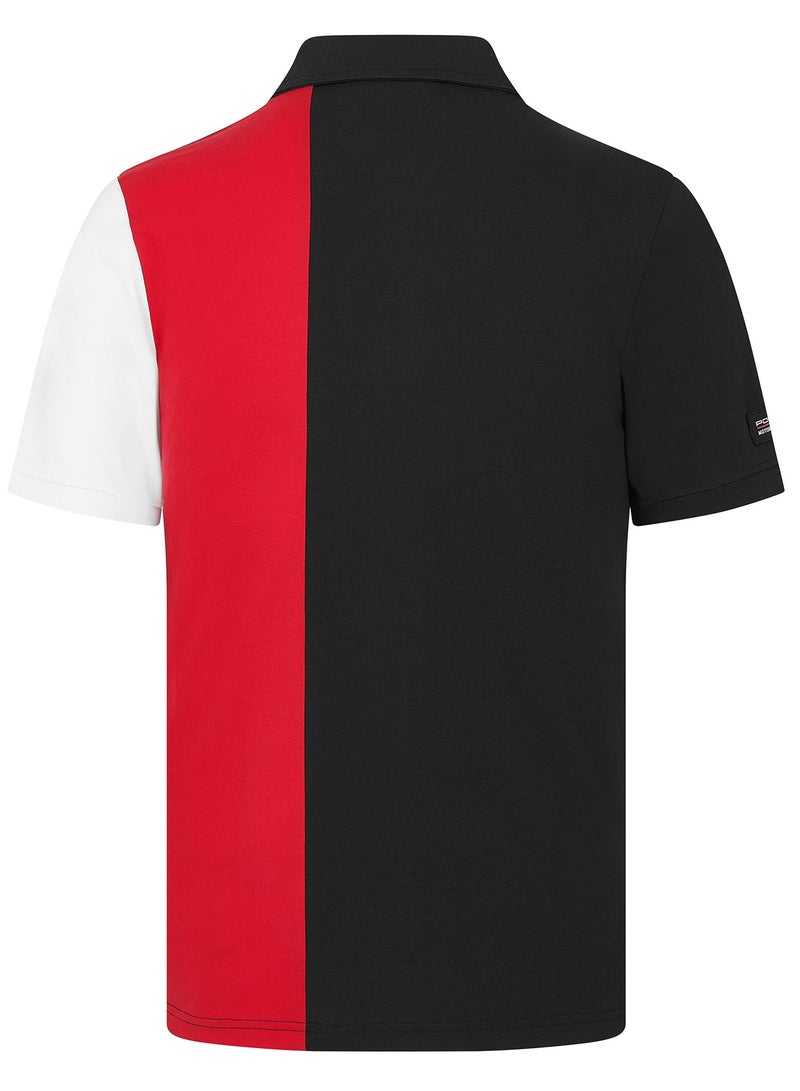 PORSCHE FW MENS STRIPE POLO - Image 2