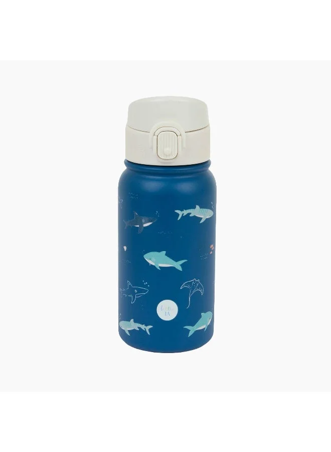 Little IA Open Water Stainless Bottle with Straw