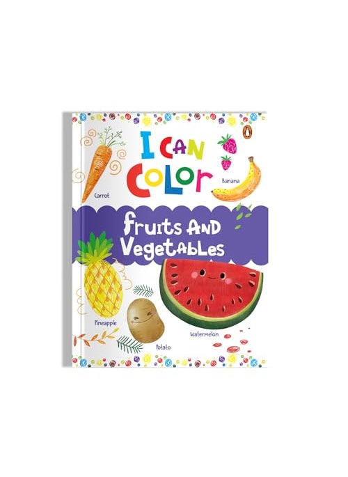 null - I Can Color Fruits And Vegetables - Image 1