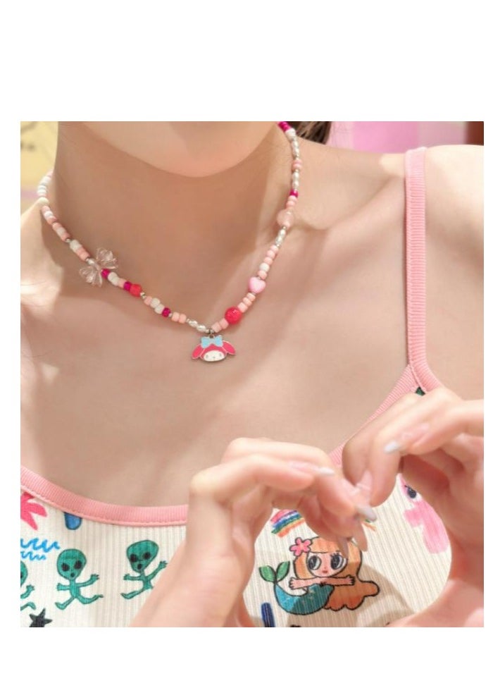 ZGO - Girl Necklace Dopamine Personality - Image 1