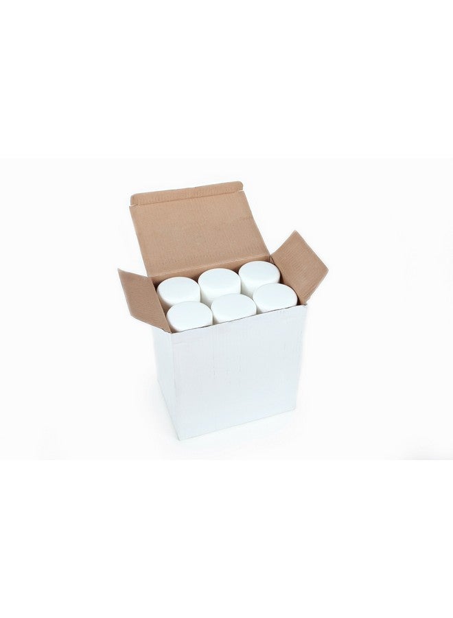 Vivaplex, 24, White, 2 oz Cosmetic Jars, with Liners and Dome Lids - Image 3