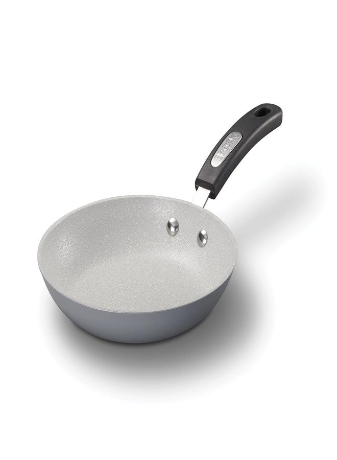 Starfrit The Rock Terra 20cm (8'') Ceramic Non-Stick Fry Pan - Thick Aluminium Base - PFOA Free - Easy to Clean - Grey - Image 1