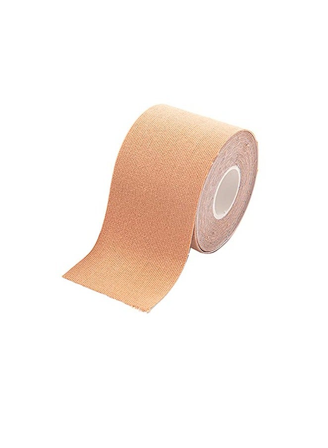 Jomo Store 5M Extra-Long Breast Lift Tape with 2 Reusable Nipple Covers – Waterproof, Skin-Friendly, Strapless Adhesive Tape for Backless, Plunge, or Off-Shoulder Outfits - Image 2