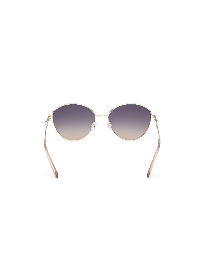 GUESS FULL RIM UV PROTECTION GUESS METAL SUNGLASSES GU0028432F58 - Image 4