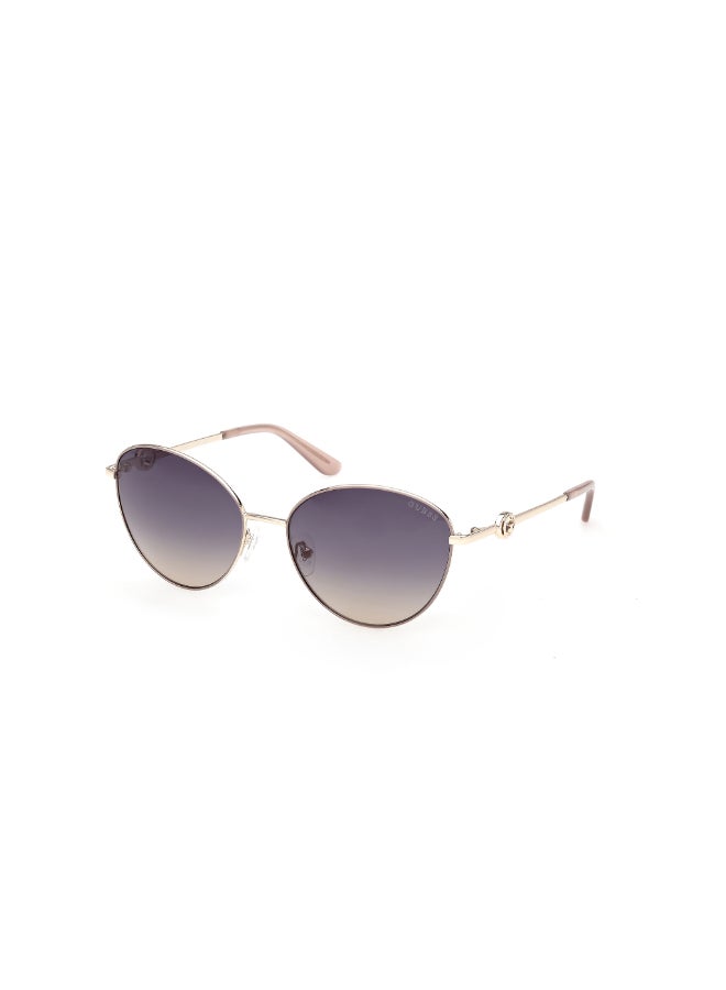 GUESS FULL RIM UV PROTECTION GUESS METAL SUNGLASSES GU0028432F58 - Image 1