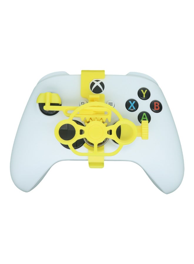 Organ Bird Pc Computer Racing Game Handle Steering Wheel Simulator Driver XboxSeries Okka Horizon-Product Color:Yellow  - Image 1