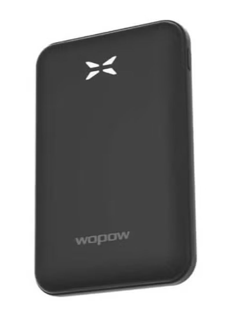 وبو باور بانك وبو (شاحن محمول) PQ46 بسعة 10000 مللي أمبير - لون أسود - Image 4