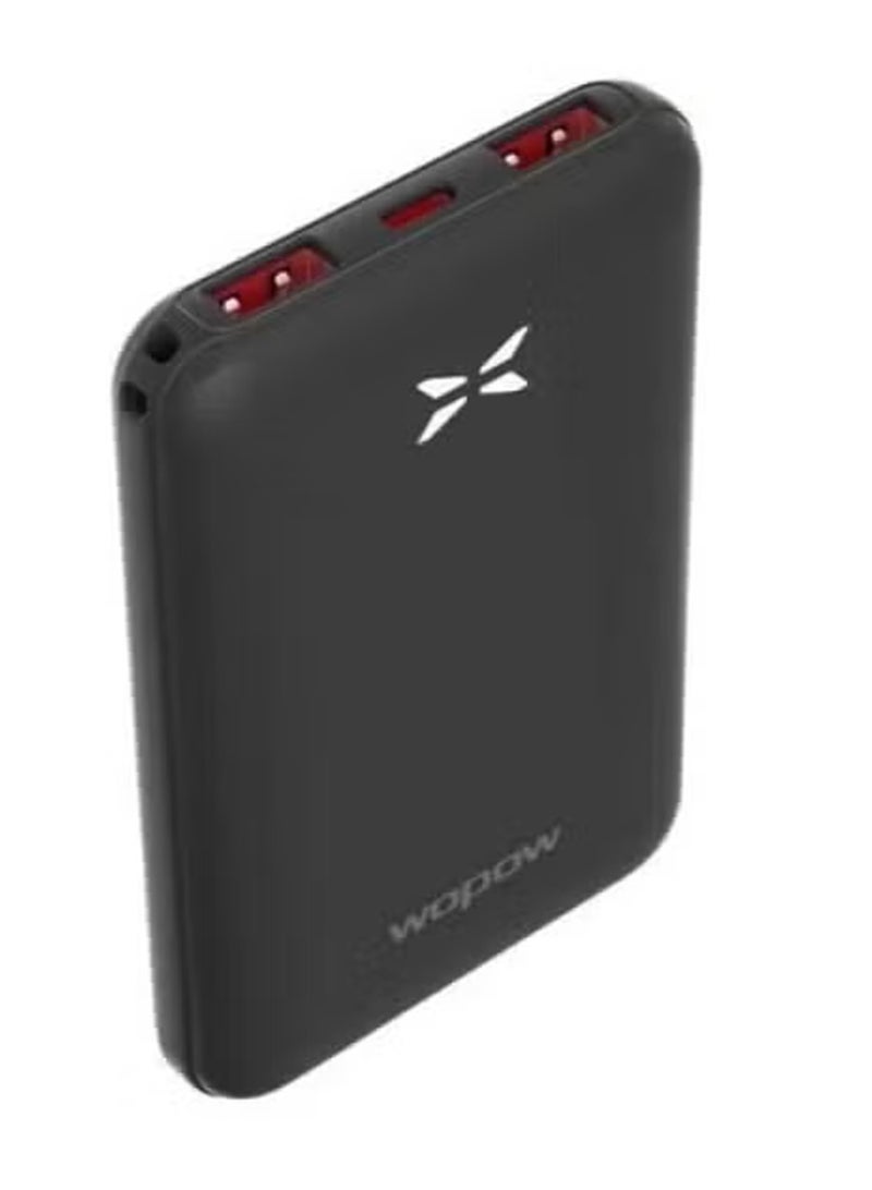 وبو باور بانك وبو (شاحن محمول) PQ46 بسعة 10000 مللي أمبير - لون أسود - Image 3