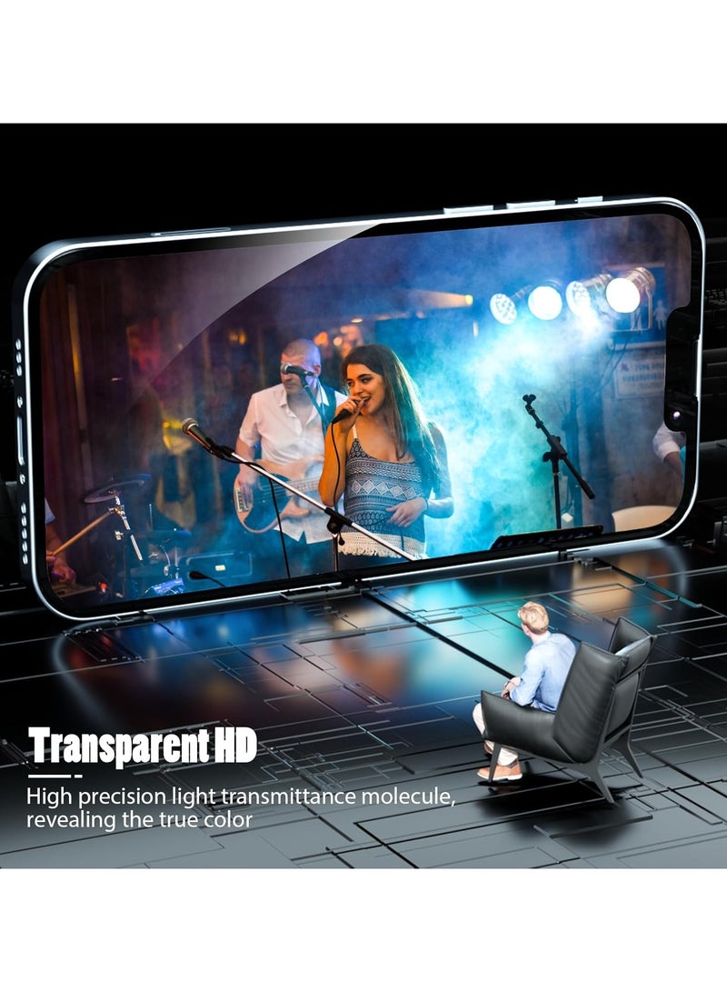 2 Pack Screen Protector for Realme C75,Full Coverage 9H Tempered Glass Film,HD Clear Scratch Resistant,Bubble-Free for Realme C75 Screen Protector - Image 2