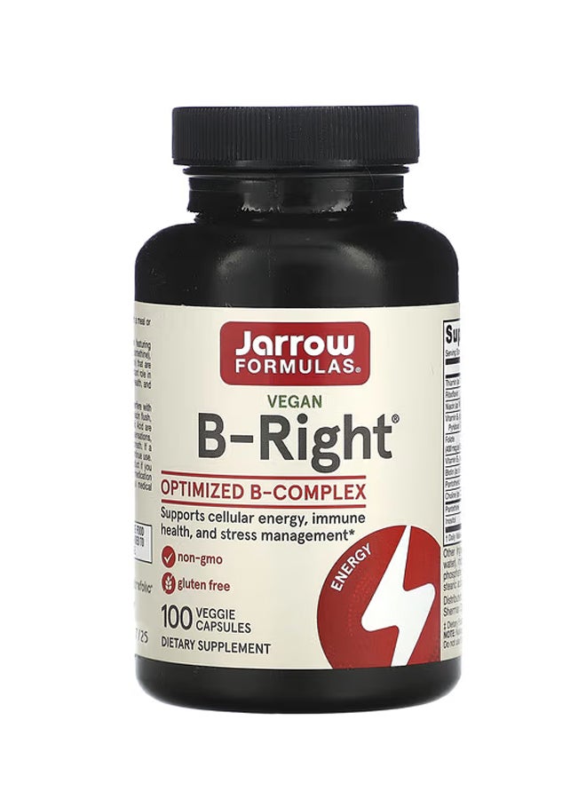 jarrow formulas B-Right 100 Veggie Capsules