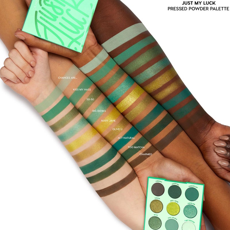 ColourPop لوحة ظلال العيون كولور بوب جست ماي لاك - لوحة ظلال عيون خضراء ومحايدة مع لمسات غير لامعة ولامعة - مكياج عيون عالي الصبغة مع تركيبة تدوم طويلاً (0.3 أونصة) - Image 3