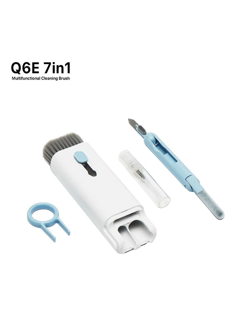 Generic Q6E Multifunctional Cleaning Brush for Electronic Devices & Keyboards – Nylon Brush, Precision Tip & Spray Bottle  - Image 3